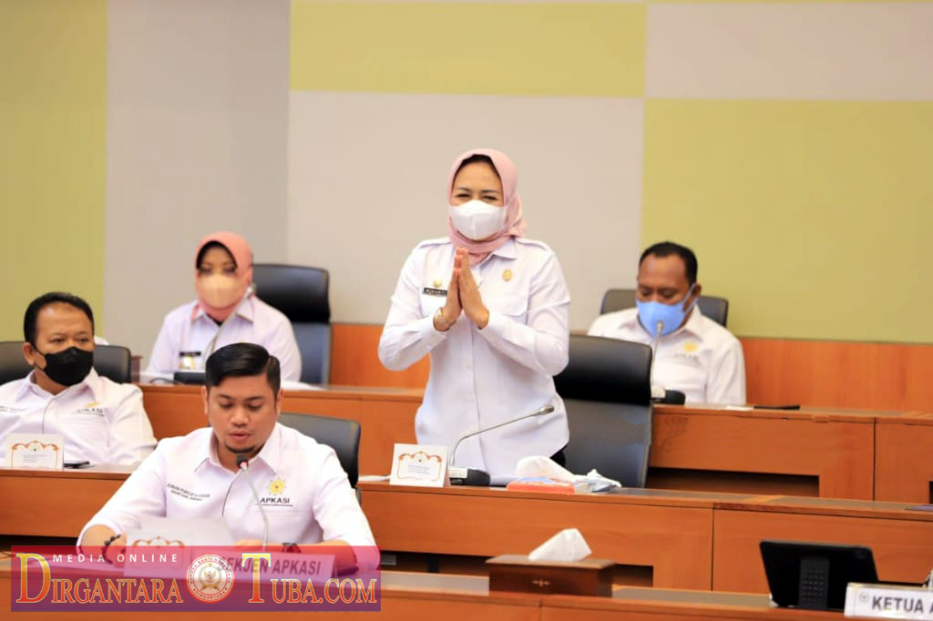 Bupati Tuba Hadiri Rapat Dengan Pendapat Umum BANGGAR Di Gedung Parlemen DPR-RI