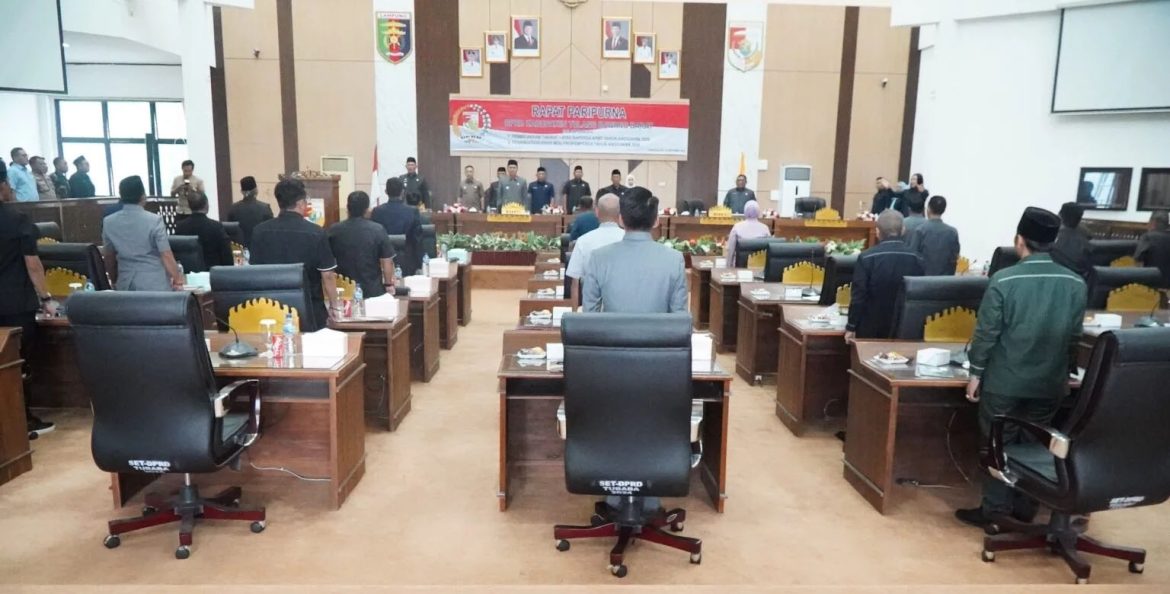 DPRD Tubaba Gelar Paripurna Dalamrangka Hut RI Ke-80 Tahun